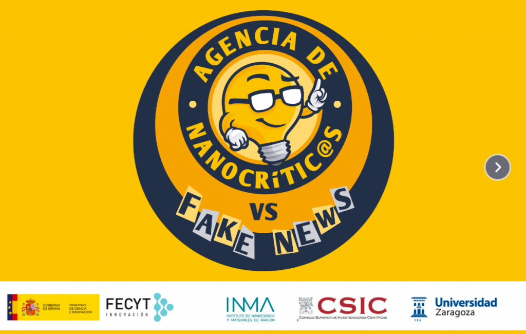 Agencia de Nanocríticos VS Fake News - ESCAPE VIRTUAL en colaboración con el INMA